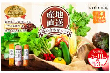 本場ドイツ食肉コンテストsuffa★金賞受賞★ ”季節のお野菜とひばり工房3大人気セットver.2” どんな料理も一味ランクアップ♪ ひばり工房 お野菜セット 旬の野菜 5～10品 野菜 お野菜 ベーコンブロック プレスハム ポークソーセージ 減農薬 産地直送 詰め合わせ 贅沢 豪華 食卓 美味しい お取り寄せ 人気 おもてなし オリジナルスパイス 熊本県 阿蘇市