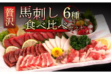 【馬刺し6種420g】 桜屋  赤身馬刺し タテガミ ハツ サガリ フタエゴ 馬刺し ユッケ 食べ比べ 詰め合わせ 2～3人前 4～6人前 馬刺し ブロック 冷凍 馬肉 小分け 馬刺し タレ付き 馬刺し お肉 熊本名物 馬刺し 上質 馬刺し 新鮮 馬肉 お取り寄せ お祝い 馬刺し おつまみ 晩酌 生食用 刺身 プレゼント お取り寄せ 名物 特産品 熊本県 阿蘇市