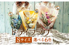 好きな色で選べる！阿蘇のドライフラワー（Sサイズ／全6色）【子】Sサイズ：ピンク系
