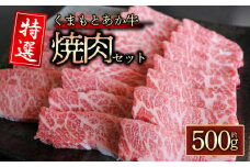 【GI認証】くまもとあか牛　特選焼肉用　500g 桜屋 熊本県 阿蘇市