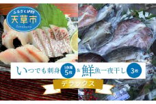 S059-006_いつでも刺身 5魚種 5枚＆鮮魚一夜干し 3枚 デラックス