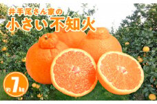 S086-004_井手尾さん家の小さい不知火 約7kg 　家庭用〈先行受付〉