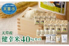 S067-021_【令和7年産】健幸米40kgセット(コシヒカリ・玄米めんなど)