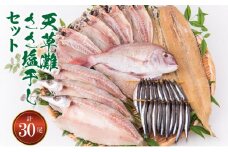 S011-022_天草灘ささ塩干しセット(天然鯛、あじ、カマスのささ塩干し等)