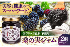 つぶつぶ桑の実 ジャム 2個セット（140g×2） 【株式会社 峯樹木園】 [AYBM009]