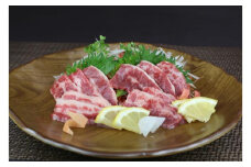 【数量限定】霜降り馬刺し　約300ｇ（ブロック）【阿蘇牧場】霜降り 馬刺し ブロック 馬肉 熊本県 合志市 [AYBX083]