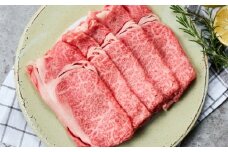 くまもと黒毛和牛 黒樺牛 A4～A5等級 肩ロース スライス 約350g（約350g×1P） 【株式会社杉本本店】 [AYBJ029]
