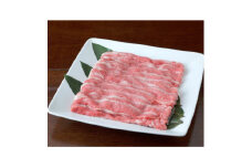 ＜黒毛和牛＞熊本県産　すき焼き用　上バラ　500g(1パック)(美里町)【1527982】
