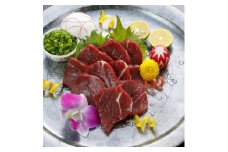＜毎月定期便＞国産上赤身馬刺し 400g(美里町)全6回【4055353】