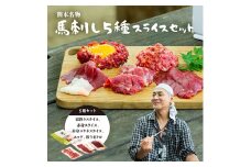 ヒロシのおすすめ!馬刺し5種スライスSE(美里町)【1652957】