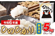 令和6年産 無洗米 ひのひかり 5kg《7-14日以内に出荷予定(土日祝除く)予定》令和6年産 熊本県産 ふるさと納税 無洗米 精米 ひの 米 こめ ふるさとのうぜい ヒノヒカリ コメ お米 おこめ