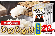 令和6年産 無洗米 ひのひかり 20kg《7-14日以内に出荷予定(土日祝除く)予定》令和6年産 熊本県産 ふるさと納税 無洗米 精米 ひの 米 こめ ふるさとのうぜい ヒノヒカリ コメ お米 おこめ