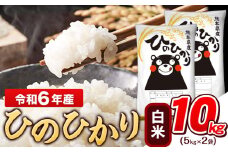 令和6年産 白米 ひのひかり 10kg《7-14日以内に出荷予定(土日祝除く)予定》令和6年産 高レビュー 熊本県産 ふるさと納税 無洗米 白米 精米 ひの 米 こめ ふるさとのうぜい ヒノヒカリ コメ お米 おこめ