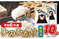 令和6年産 無洗米 ひのひかり 10kg《7-14日以内に出荷予定(土日祝除く)予定》令和6年産 熊本県産 ふるさと納税 無洗米 白米 精米 ひの 米 こめ ふるさとのうぜい ヒノヒカリ コメ お米 おこめ
