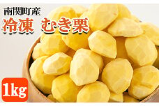 南関産 冷凍むき栗 1kg (500g×2袋)