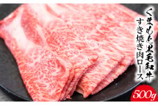 くまもと黒毛和牛 すき焼き肉 ロース切り落とし500g 《60日以内に出荷予定(土日祝除く)》 熊本県 長洲町 くまもと黒毛和牛 黒毛和牛 牛肉 肉 すき焼き 株式会社 羽根(出荷元：株式会社酒湊) 切落し