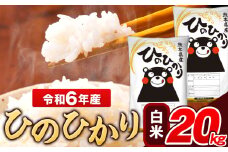 米 令和6年産 ひのひかり 白米 20kg 《7-14日以内に出荷予定(土日祝除く)》 5kg×1袋 熊本県産 米 精米 ひの 長洲町