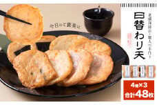 さつま揚げ 天ぷら 詰合せ 日替わり天 4種 計48枚 徳永蒲鉾店 《30日以内に出荷予定(土日祝除く)》 蒲鉾 さつま揚げ 揚げ物 練り物 おつまみ 野菜 ビール に合う ギフト お土産 国産 魚介 薩摩揚げ おかず 弁当 惣菜 おでん 鍋 かまぼこ 小分け