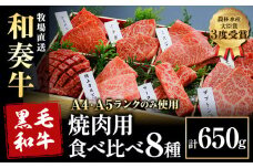 厳選 くまもと黒毛和牛 焼肉用食べ比べ8種 650g《30日以内に出荷予定(土日祝除く)》熊本県 大津町 くまもと黒毛和牛 和牛焼肉LIEBE 厳選部位 希少部位 特上カルビ サーロイン ザブトン 上モモ ランプ イチボ ミスジ 冷蔵 リーベ
