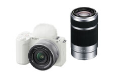 ソニー VLOGCAM ZV-E10II ダブルズームレンズキット ZV-E10M2X【ホワイト】 / sony zv-e10　vlogcam カメラ zv-e10m2x 白 クリエイター 撮影 運動会 記念撮影 クリエイター プロ 高画質 動画  熊本県 菊陽町[BHBZ030]