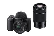 ソニー VLOGCAM ZV-E10II ダブルズームレンズキット ZV-E10M2X【ブラック】 / sony zv-e10　vlogcam カメラ zv-e10m2x 黒 熊本県 菊陽町 [BHBZ031]
