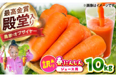 春にんじん10kg(訳あり) / にんじん ニンジン 規格外 ジュース 野菜 β-カロテン 食物繊維 抗酸化作用 栄養満点 熊本県産 菊陽町【株式会社 まゆみ農園】 [BHCW002]