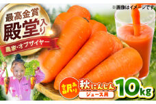 【2025年12月順次発送開始】【訳あり】ジュース用秋にんじん【先行予約】 / にんじん ニンジン 野菜 β-カロテン ジュース用 食物繊維 抗酸化作用 臭み少ない 栄養満点 熊本県産 菊陽町 【株式会社 まゆみ農園】[BHCW007]