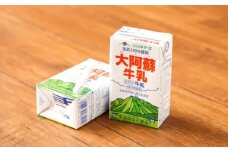 【全6回定期便】大阿蘇 牛乳 250ml(24本入り) / 阿蘇 熊本 乳牛 生乳 牛乳 ミルク 無調整 自然 らくのう 【合同会社 たべたせいか】 [BHBY023]