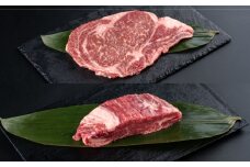 熊本県産 あか牛 ステーキ用ヒレ肉(約150g)、ロース肉 (約200g) 計約350g / 牛肉 セット 国産 熊本県産 食べ比べ【合同会社 たべたせいか】[BHBY001]