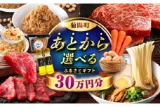 【あとから選べる】菊陽町ふるさとギフト 30万円分 [BHZY008]