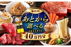 【あとから選べる】菊陽町ふるさとギフト 40万円分 [BHZY009]