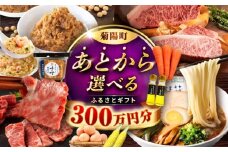 【あとから選べる】菊陽町ふるさとギフト 300万円分 [BHZY013]