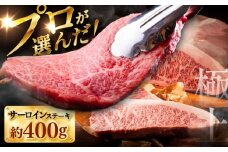 くまもと黒毛和牛「藤彩牛」サーロインステーキ 約400g【株式会社フジチク】 [BHAD126]