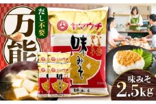 味みそ2.5kg(500g×5袋)【株式会社山内本店】 [BHAE044]