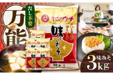 味みそ3kg(500g×6袋)【株式会社山内本店】 [BHAE045]