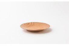 【FIL】小国杉プレート(小) SUGI PLATE SMALL　プレート 小 皿 割れない 木製 食器 ウッドプレート 浅い 丸 円形 杉 小国杉 受注生産 おしゃれ ギフト 贈答用 熊本 阿蘇 南小国町 送料無料
