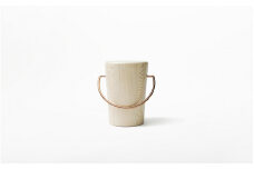 【FIL】ハンドルスツール MASS Series Handle Stool -Natural Wood & Copper Frame-　小国杉 スツール チェアー チェア ローチェア 丸椅子 椅子 インテリア 家具 木製 無垢材 受注生産 おしゃれ リビング ダイニング 熊本 阿蘇 南小国町 送料無料