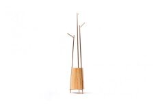 【FIL】コートハンガー MASS Series Coathanger -Natural Wood & Copper Frame-　小国杉 コート掛け ハンガーポール 洋服掛け 帽子掛け インテリア 家具 木製 無垢材 小国杉 受注生産 おしゃれ リビング ダイニング ギフト 熊本 阿蘇 南小国町 送料無料