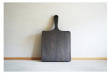 【Foreque】 小国杉 カッティングボード ブラック  天然木 まな板 木 木製 パン皿 お皿 おしゃれ プレート ケーキ皿 ギフト 贈答用 プレゼント 熊本 阿蘇 南小国町 送料無料