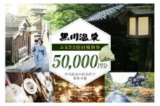 【黒川温泉で利用可能】 黒川温泉ふるさと宿泊補助券 50,000円分 宿泊補助券 南小国町 黒川温泉 旅行券 宿泊券 チケット 商品券 ギフト 贈答用 温泉 温泉地 食事 日帰り 日帰り旅 熊本旅行 九州旅行 熊本 阿蘇 送料無料