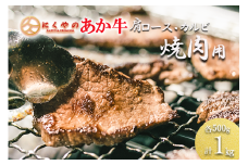 【矢野畜産】産地直送 くまもと 国産 熊本 阿蘇 和牛 あか牛 褐毛和種 あかげわしゅ カルビ 肩ロース 各500g 合計1kg 赤身 サシ 焼肉 焼きしゃぶ BBQ 矢野畜産 にくやの 老舗 おうちごはん おうち時間 通販 贈答 ギフト 阿蘇の自然の宝物