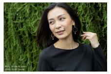 【KALCANO】ピアス ジュエリー jewelry アクセサリー レディース 熊本 阿蘇小国杉 小国杉 工芸品 木製 樹脂パーツ 淡水パール ニッケルフリー素材使用 金属アレルギー対応 ハンドメイド ギフト プレゼント ジュエリーケース付 ogunist michikake -みちかけ