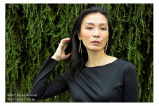 【KALCANO】ピアス ジュエリー jewelry アクセサリー レディース 熊本 阿蘇小国杉 小国杉 工芸品 木製 樹脂パーツ 淡水パール ニッケルフリー素材使用 金属アレルギー対応 ギフト プレゼント ジュエリーケース付 Ogunist so-そう