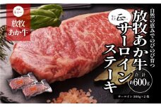 阿蘇うぶやま村の放牧あか牛サーロインステーキ《60日以内に出荷予定(土日祝除く)》