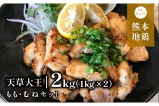 【ふるさと納税】天草大王　もも・むねセット