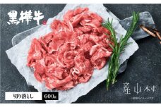 熊本県産黒毛和牛　黒樺牛切り落とし　600ｇ《60日以内に出荷予定(土日祝除く)》