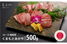 【GI認証】くまもとあか牛ロース焼肉500g