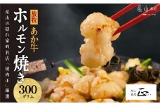 産山の隠れ家的名店「焼肉正」厳選「放牧あか牛 ホルモン焼き」セット《60日以内に出荷予定(土日祝除く)》