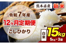 【12ヶ月定期便】令和7年産 定期便 こしひかり 15kg 新米 白米 阿蘇 うぶやま 米 定期便 熊本県産 ふるさと納税 精米 ひの 米 こめ ふるさとのうぜい コシヒカリ コメ お米 おこめ《申込み翌月から出荷》