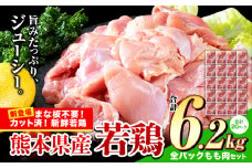 鶏肉 小分け 鶏肉 もも モモ カット済 若鶏3.1kg2セット 《7-14日以内に出荷予定(土日祝除く)》